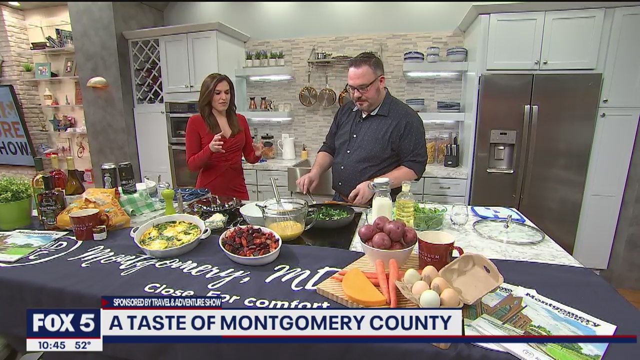 A taste of Montgomery County with the Travel and Adventure Show