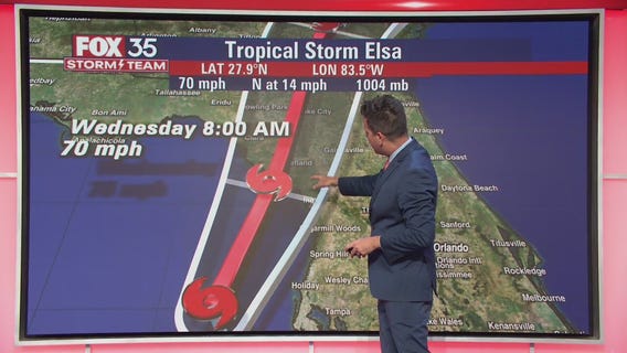 Tracking the Tropics: Elsa weakens ahead of mid-morning landfall