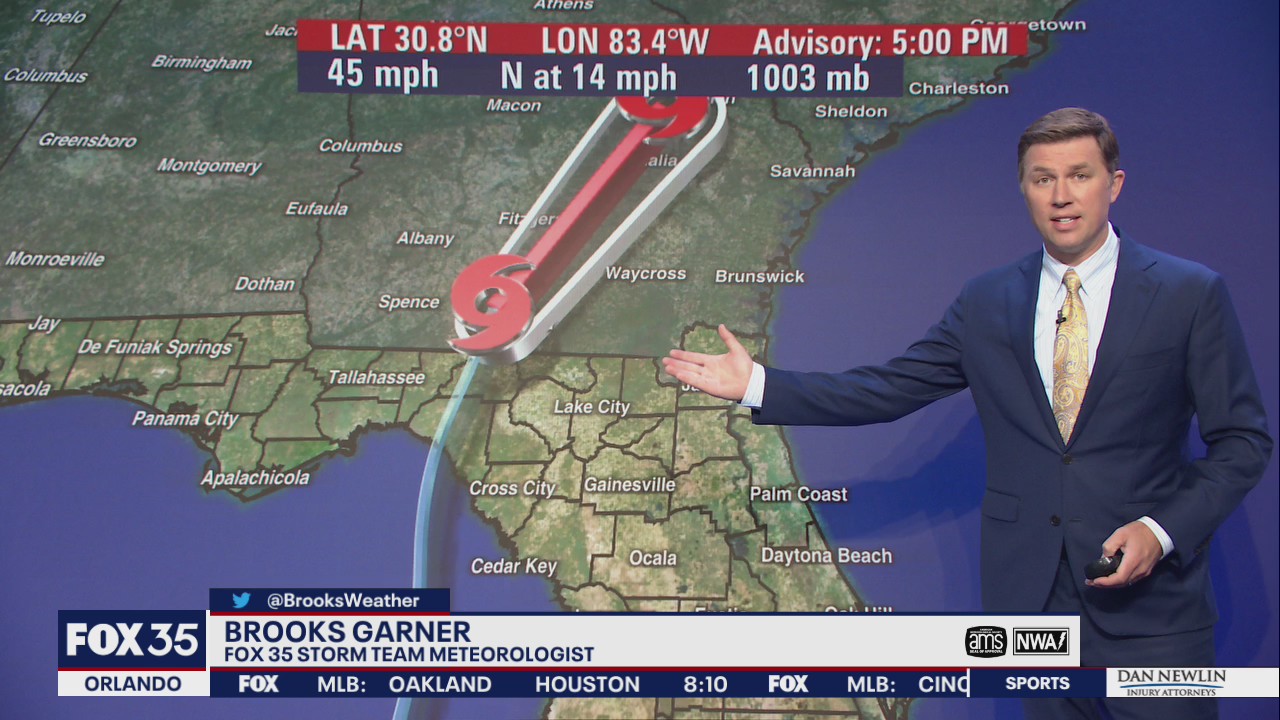 Tropical Storm Elsa moving into Georgia accompanied by heavy rain, tornadoes