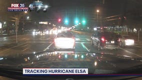 FOX 35 Storm Team Thunder Truck tracking Elsa