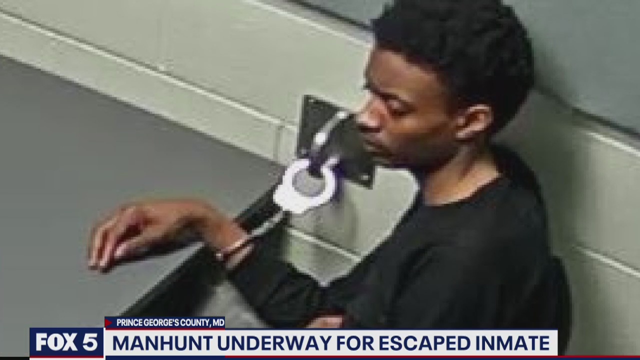 Manhunt underway for escaped suspect | FOX 5 DC