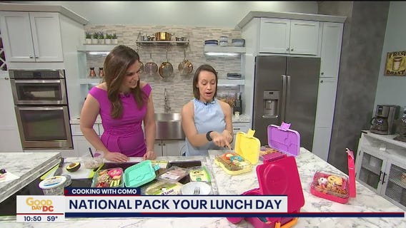 Lunch box creations for National Pack Your Lunch Day