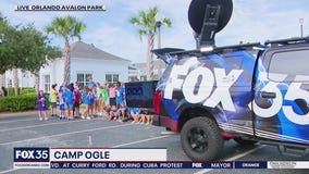 FOX 35 Storm Team Thunder Truck Summer Camp