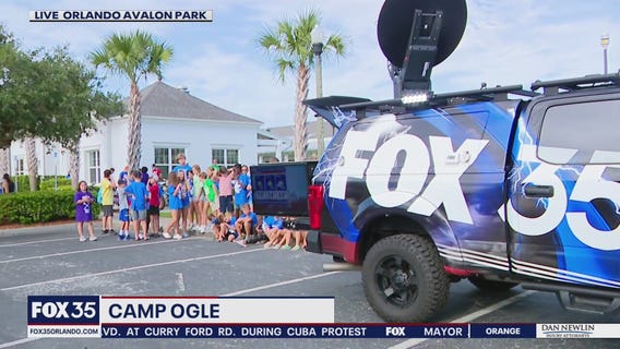 FOX 35 Storm Team Thunder Truck Summer Camp