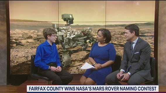 Fairfax Co student wins NASA Mars Rover naming contest