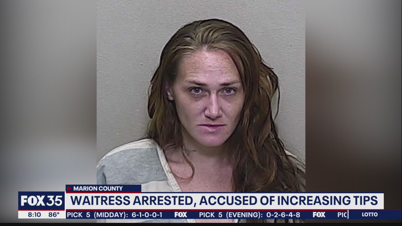 Server accused of altering receipts to increase tips