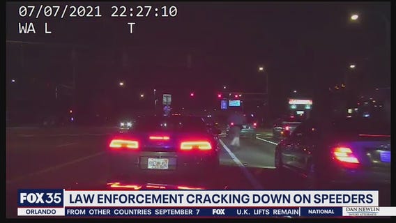 Law enforcement cracking down on speeders