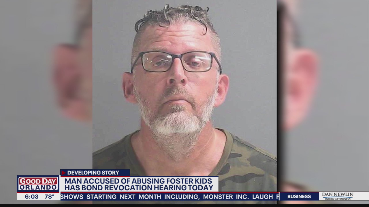 Man accused of abusing foster kids has bond revocation hearing on ...