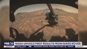 NASA unveils first results from Mars Perseverance Rover