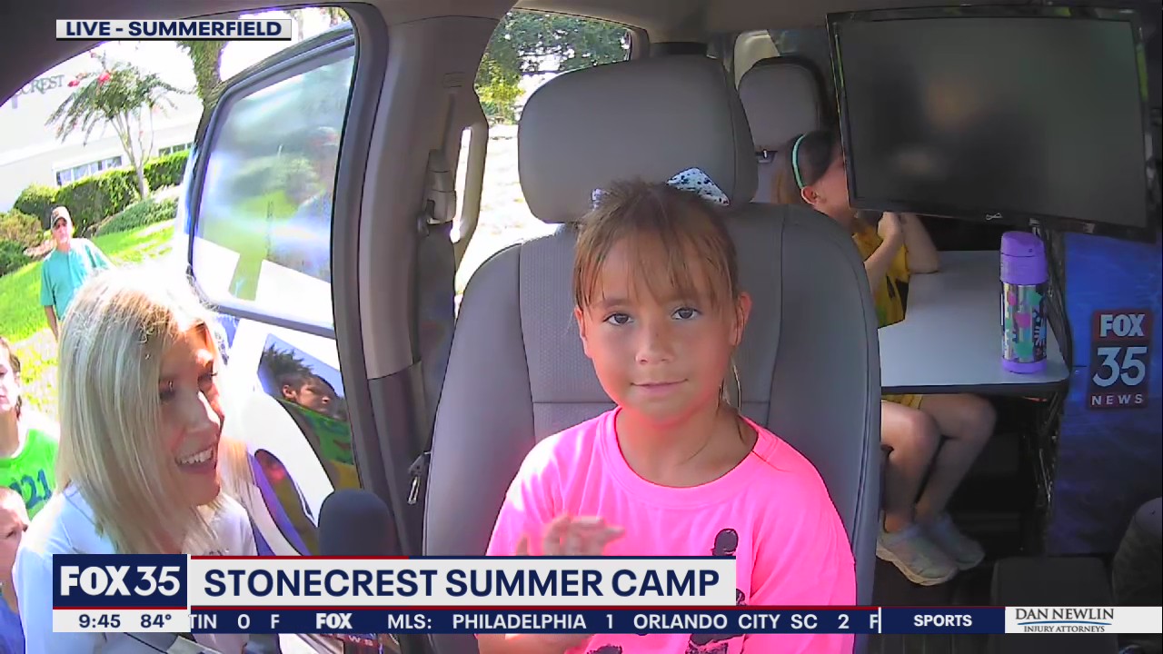 FOX 35 Storm Team Thunder Truck Summer Camp Tour