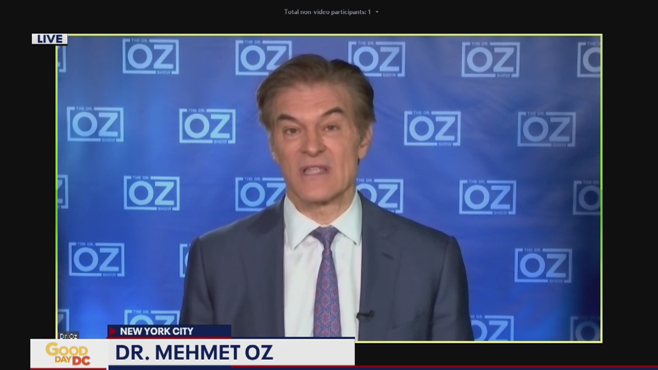 Dr. Oz discusses coronavirus drug study