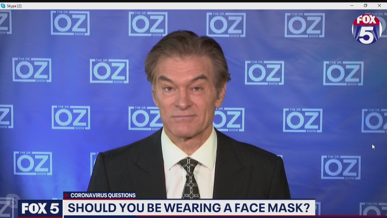 Dr. Oz weighs in: Should you wear face masks? | FOX 5 DC