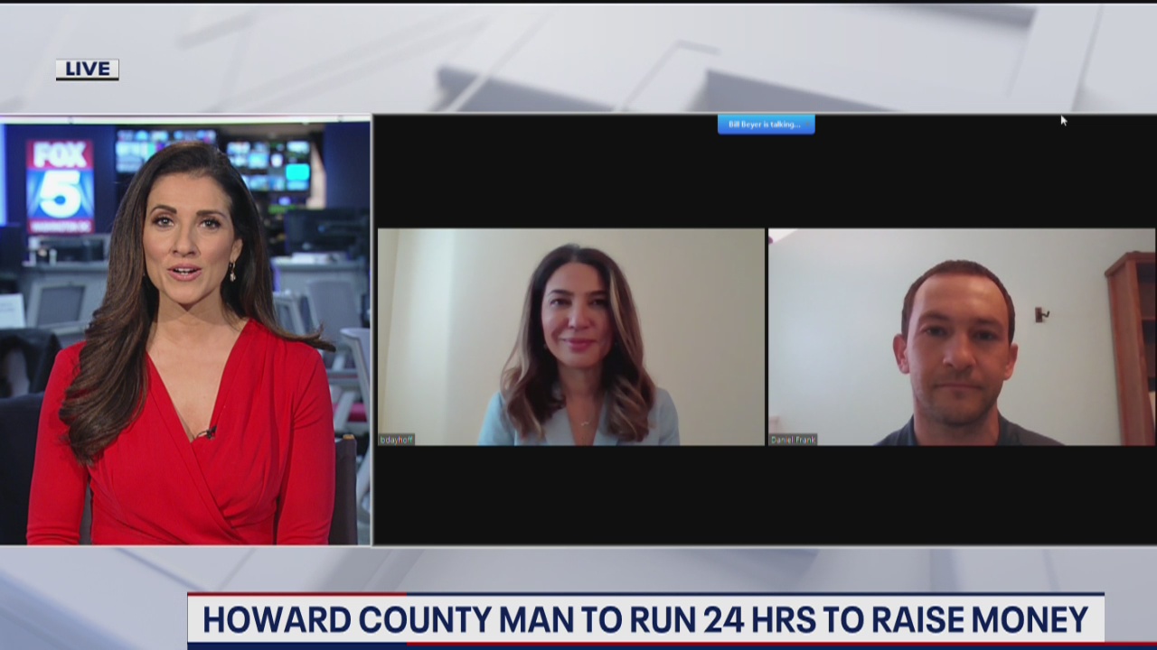 Howard County man to run 24 hours to raise money for food bank