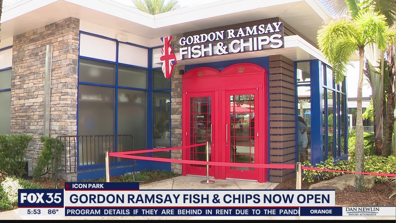 Gordon Ramsay restaurant opens in Orlando on Monday