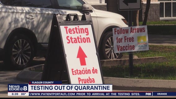 Flagler County offers 'Test to Return' program to speed up quarantine