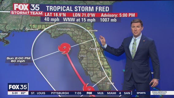 Tracking the Tropics:  Tropical Storm Fred