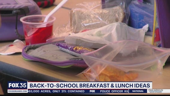 Back to school breakfast and lunch ideas