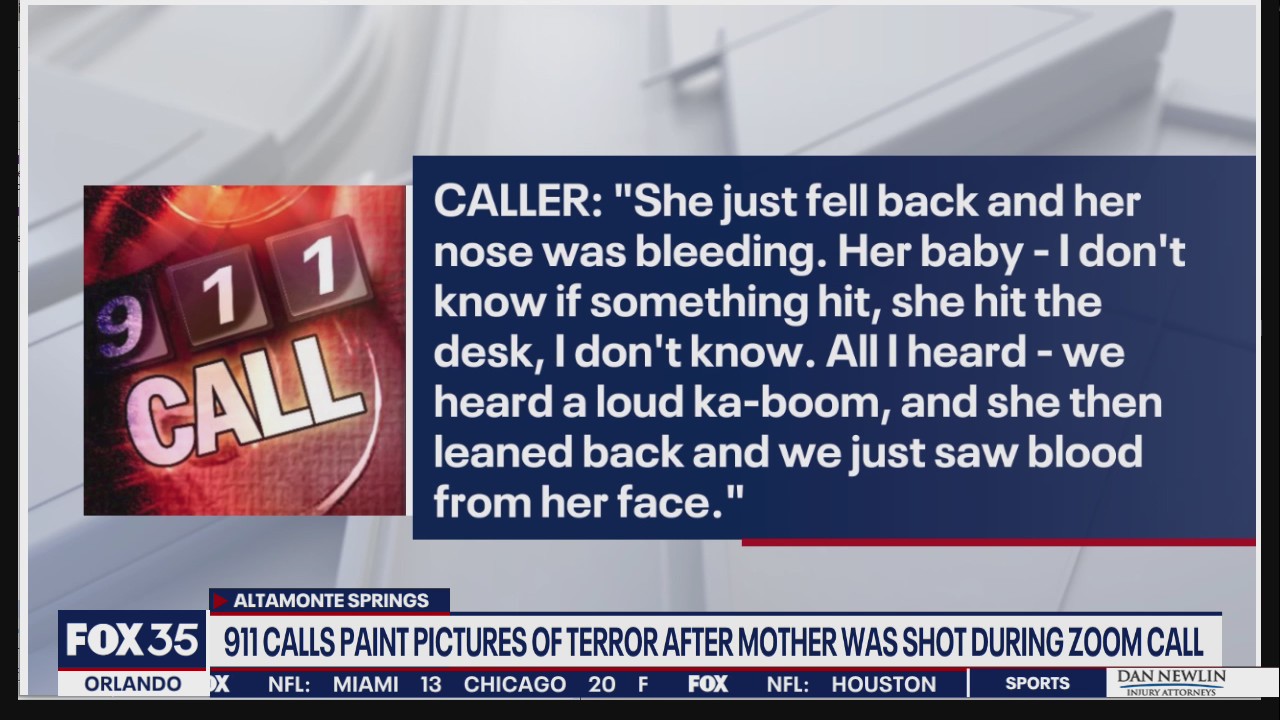 911 calls describe moments when mom was shot during Zoom call | FOX 51 ...