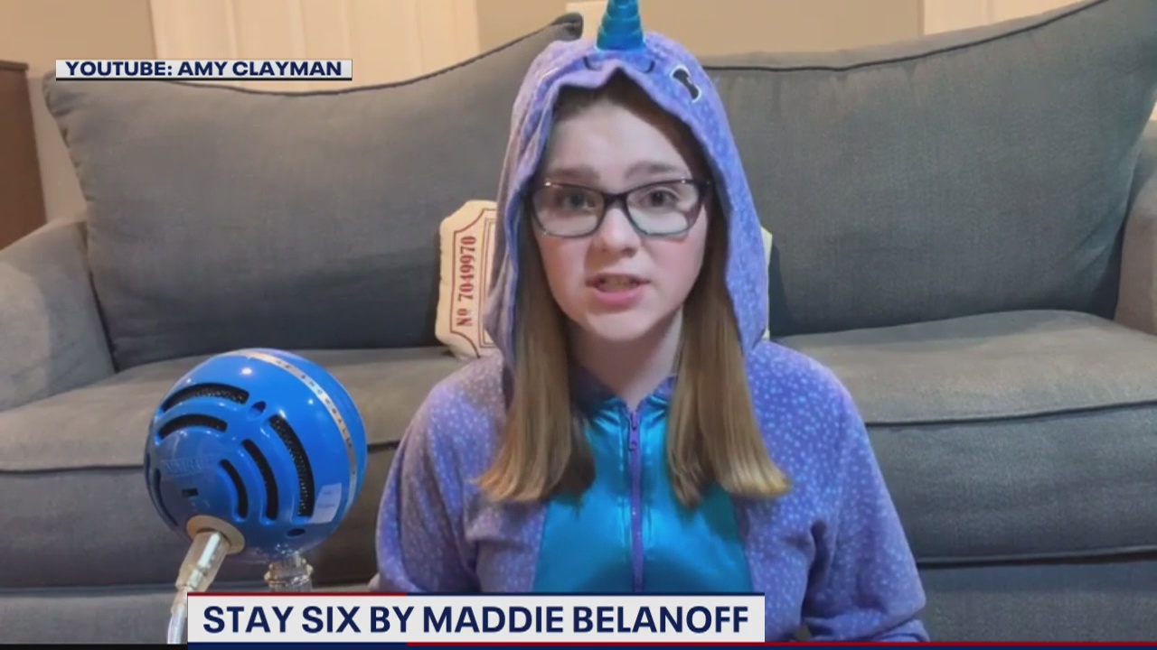 Maryland girl uses power of music to connect during coronavirus crisis