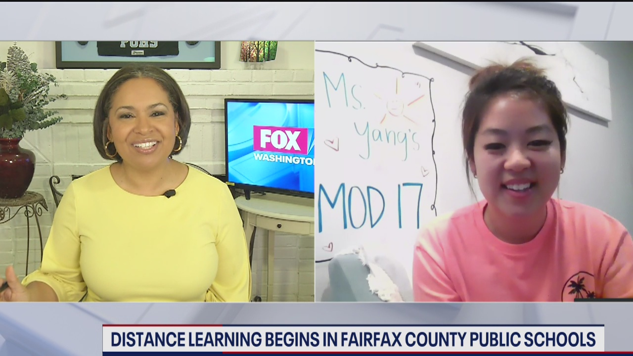 Distance learning begins in Fairfax County Public Schools