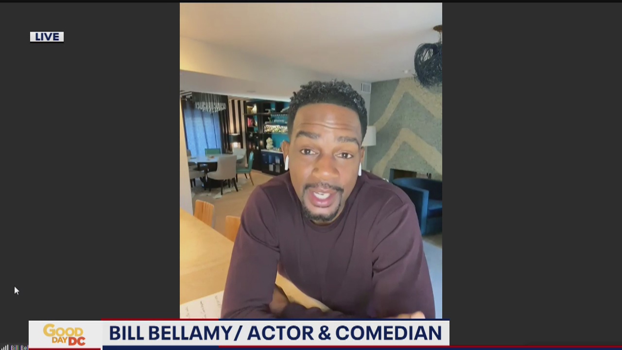 Bill Bellamy live on Good Day DC