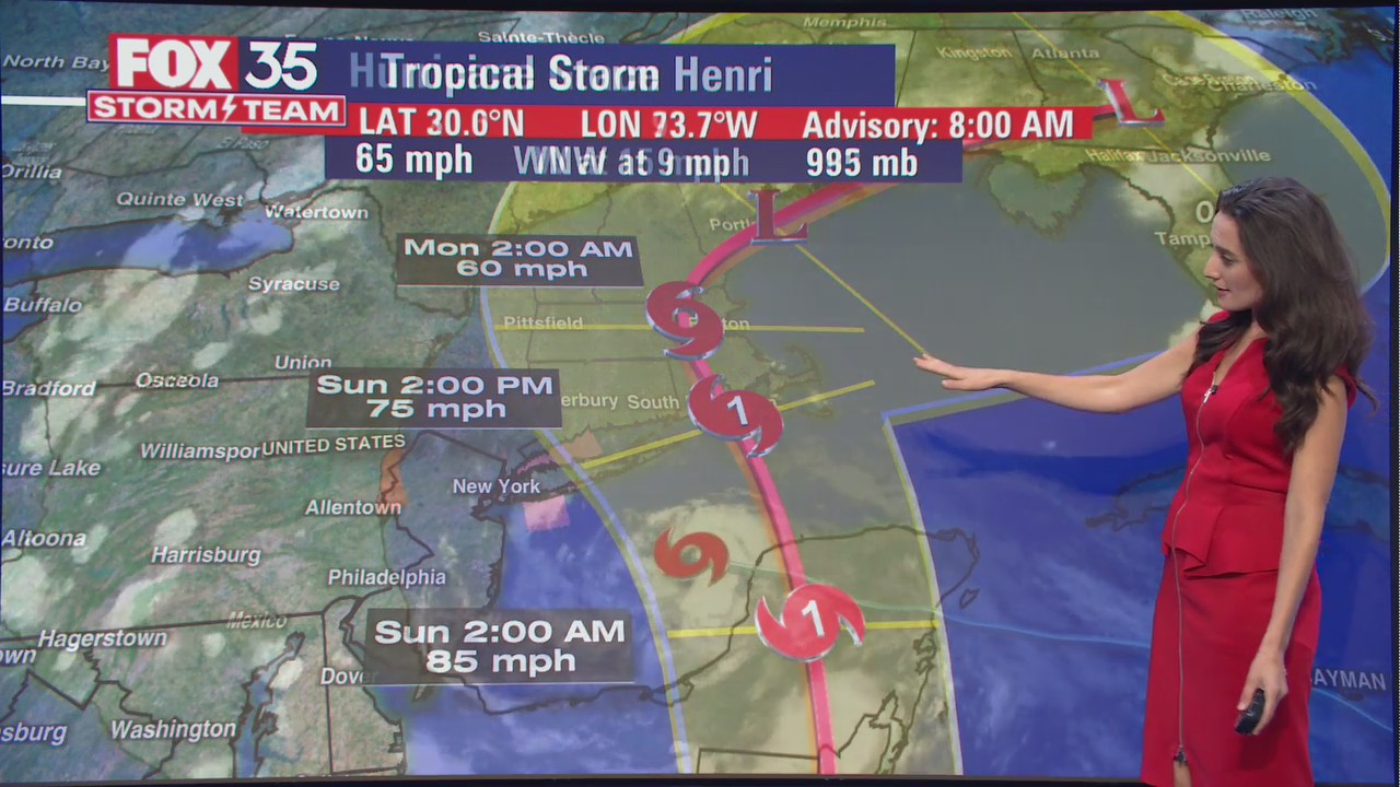 Hurricane Grace reforms; Henri to strengthen; third system being watched