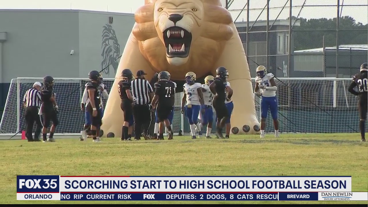 Scorching start to high school football season