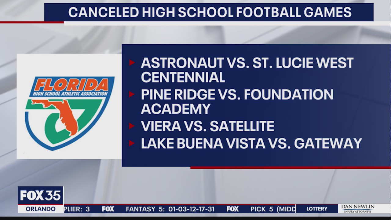 More preseason high school football games canceled