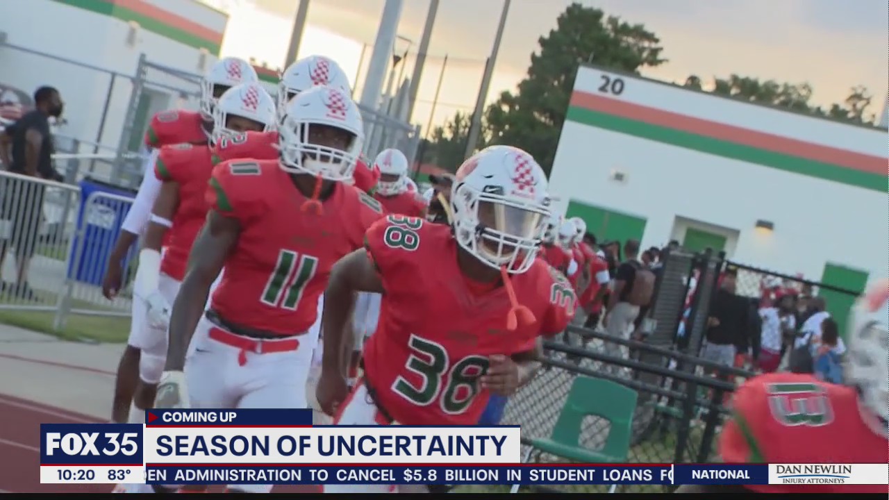 High school football during COVID