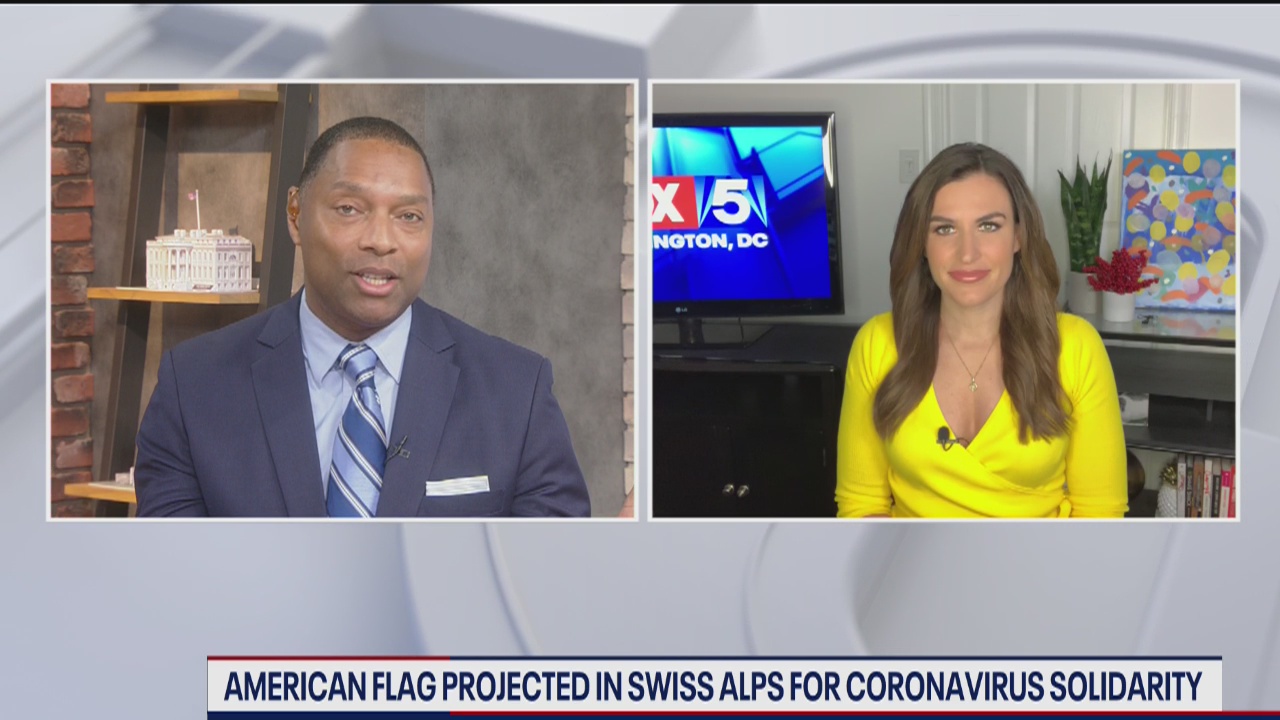 World showing solidarity amid the coronavirus crisis