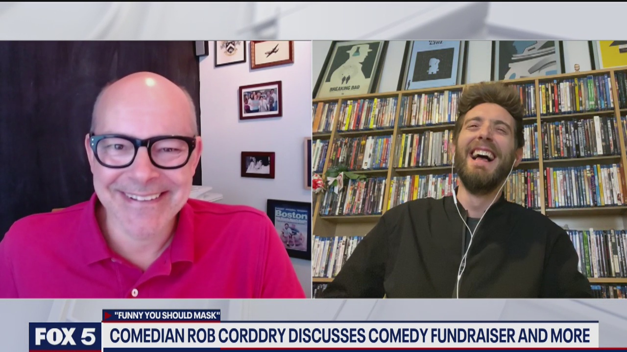 Comedian Rob Corddry launches fundraiser
