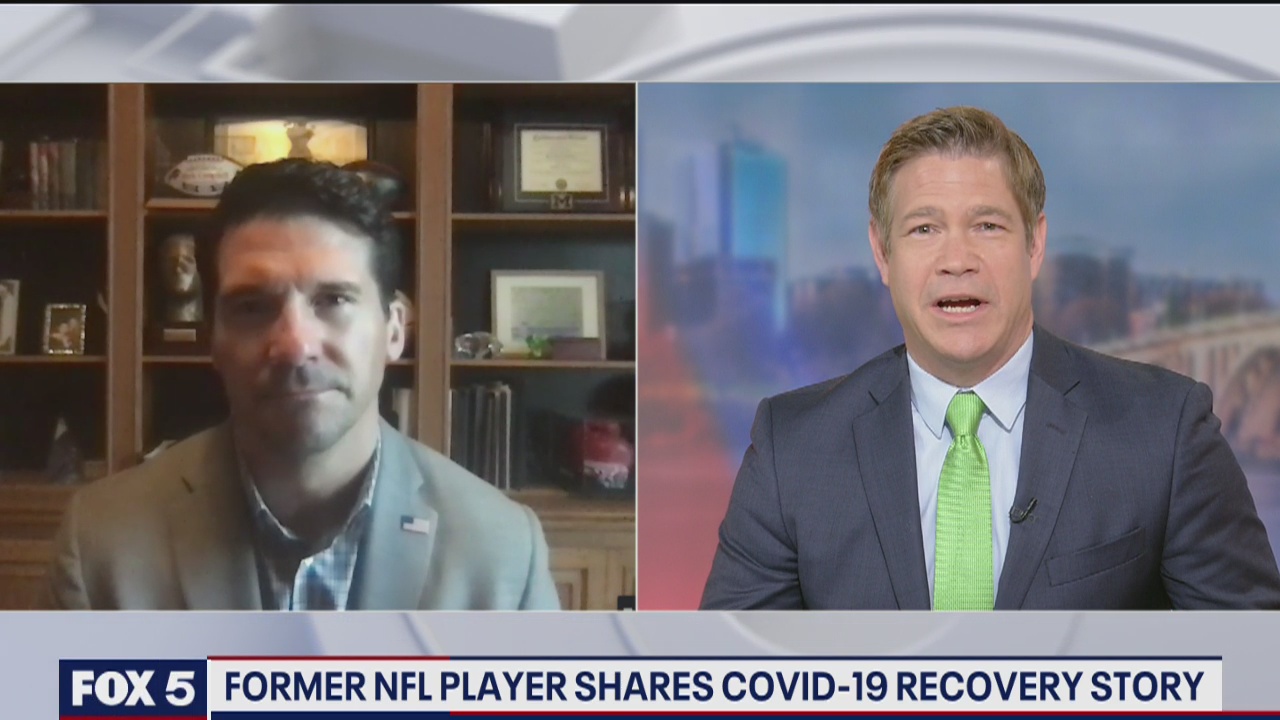 Former NFL player Mark Campbell discusses coronavirus recovery story