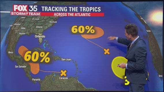 Forecasters tracking 3 disturbances brewing in the tropics