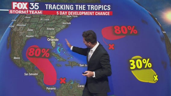 Chances increase for systems to potentially develop into next named storms