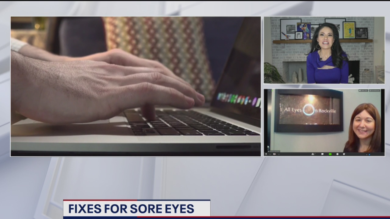 Taking care of your eyes while working from home