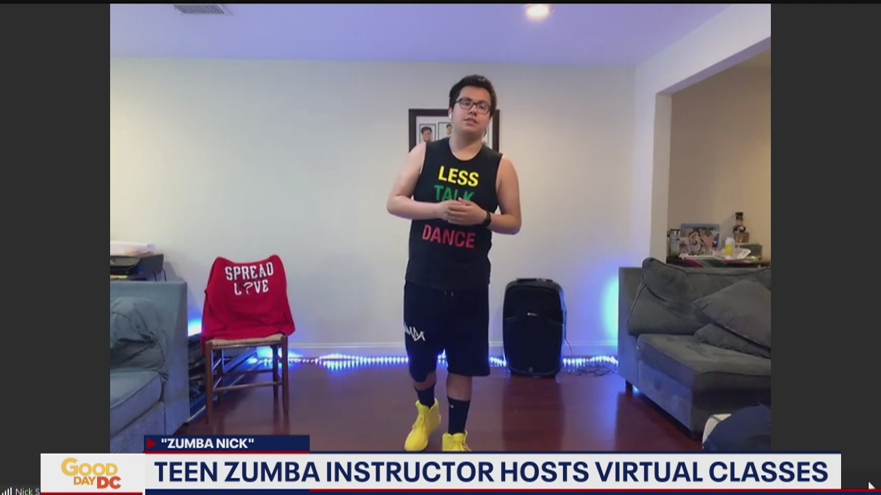 Teen Zumba instructor hosts digital classes