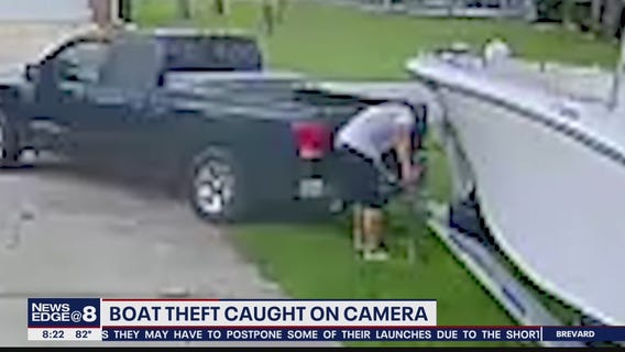 Edgewater police officers on the hunt for suspected boat thief