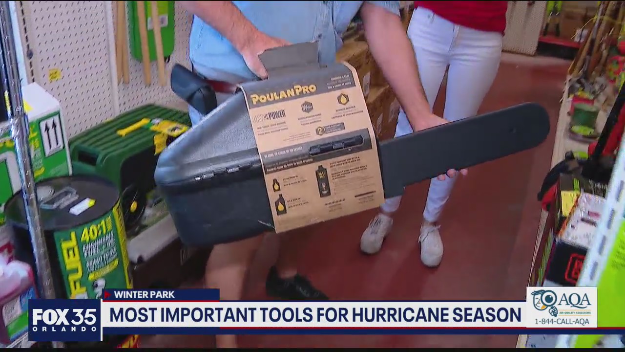 Most important tools for hurricane season