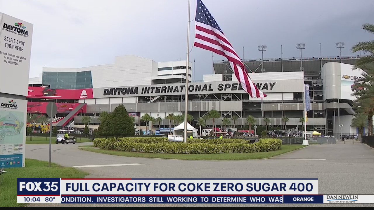 Full capacity expected for Coke Zero Sugar 400