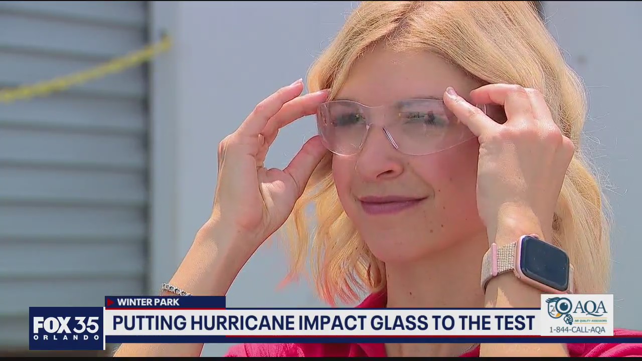 Putting hurricane impact glass to the test
