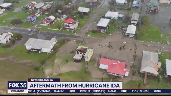 Aftermath from Hurricane Ida