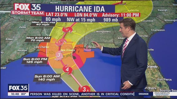 Hurricane Ida aims to hit Louisiana on Hurricane Katrina anniversary