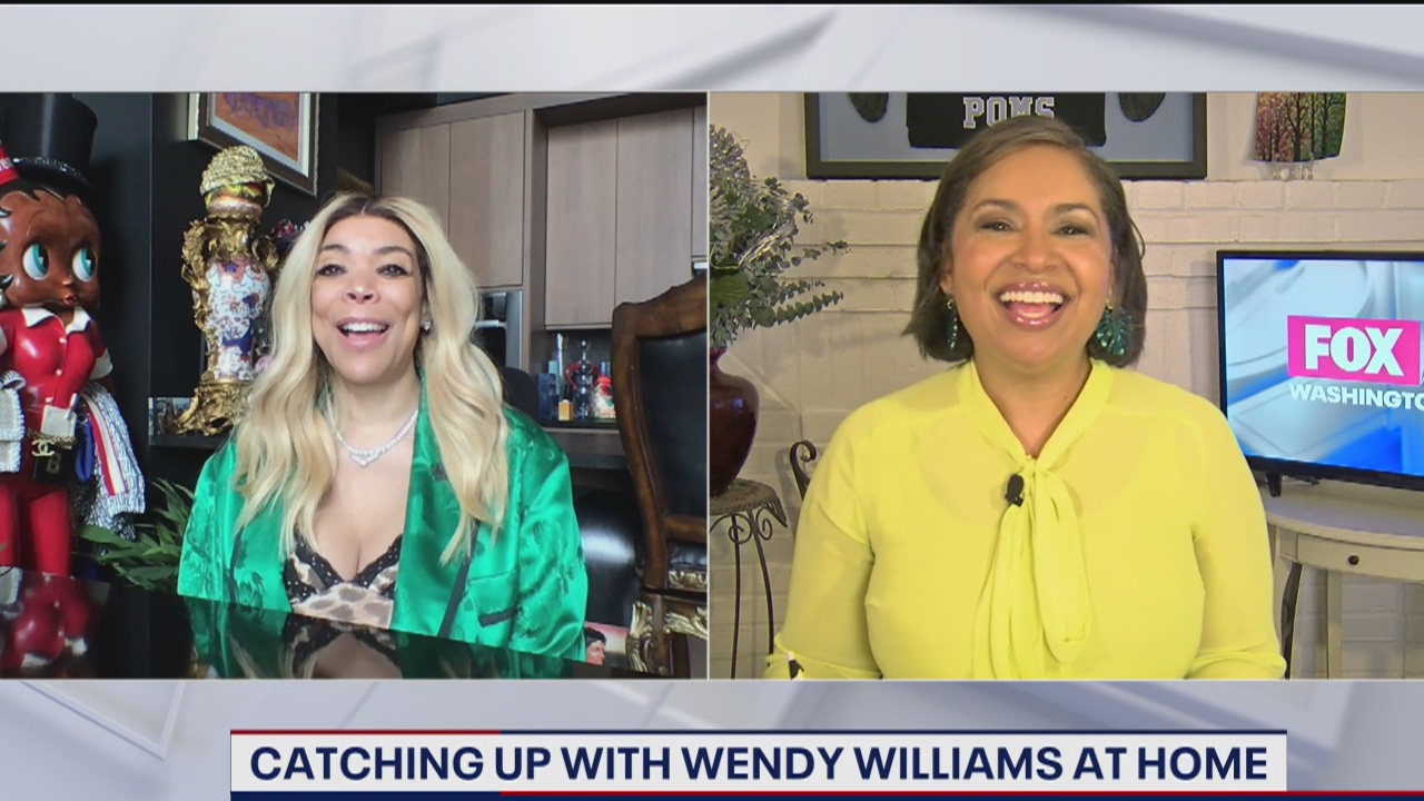 Catching up with Wendy Williams from home