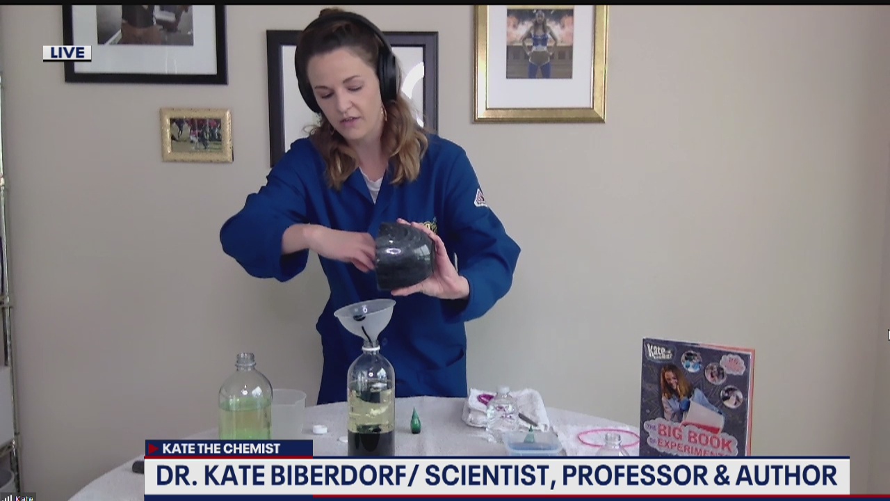 Kate the Chemist has at-home fun science experiments