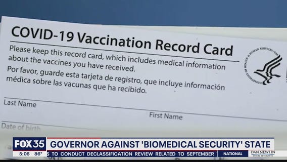 DeSantis against 'biomedical security state'