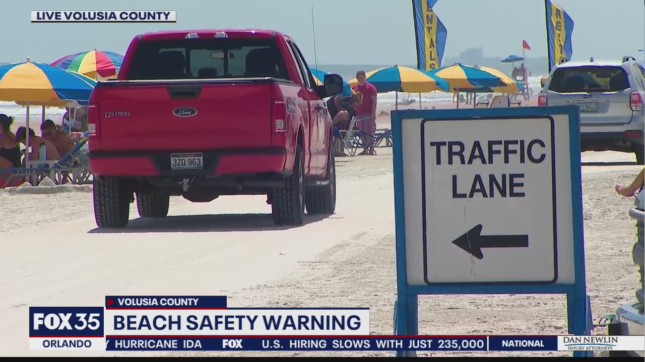 Volusia County warns of beach safety
