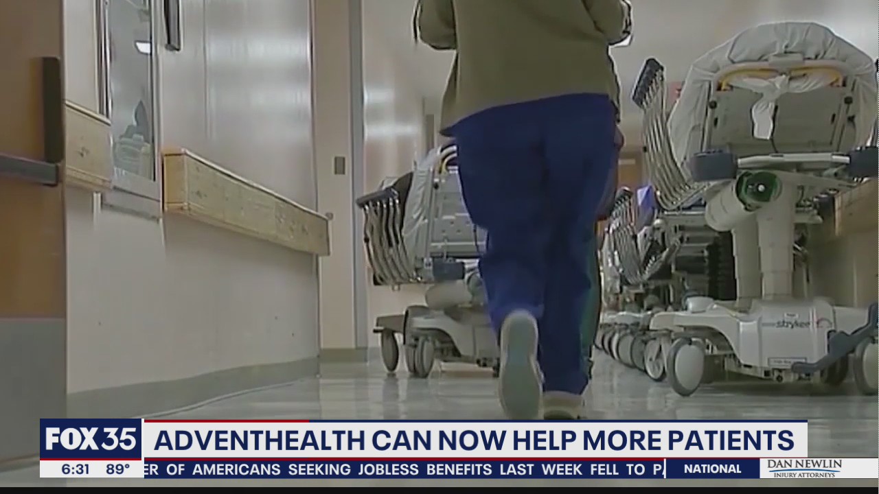 AdventHealth can now help more patients as COVID hospitalizations ease