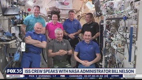 ISS crew speaks with NASA Administrator Bill Nelson