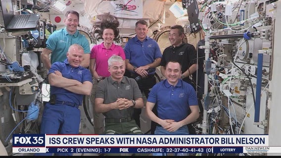 ISS crew speaks with NASA Administrator Bill Nelson