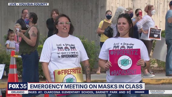Volusia County School Board holding emergency meeting on mask mandate